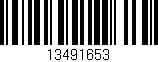 Código de barras (EAN, GTIN, SKU, ISBN): '13491653'