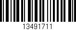 Código de barras (EAN, GTIN, SKU, ISBN): '13491711'