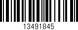Código de barras (EAN, GTIN, SKU, ISBN): '13491845'