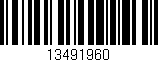 Código de barras (EAN, GTIN, SKU, ISBN): '13491960'