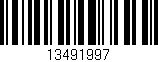 Código de barras (EAN, GTIN, SKU, ISBN): '13491997'