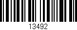 Código de barras (EAN, GTIN, SKU, ISBN): '13492'