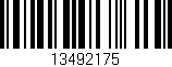 Código de barras (EAN, GTIN, SKU, ISBN): '13492175'