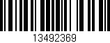 Código de barras (EAN, GTIN, SKU, ISBN): '13492369'