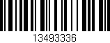 Código de barras (EAN, GTIN, SKU, ISBN): '13493336'