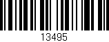 Código de barras (EAN, GTIN, SKU, ISBN): '13495'