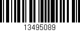 Código de barras (EAN, GTIN, SKU, ISBN): '13495089'