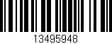 Código de barras (EAN, GTIN, SKU, ISBN): '13495948'