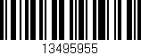 Código de barras (EAN, GTIN, SKU, ISBN): '13495955'