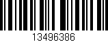Código de barras (EAN, GTIN, SKU, ISBN): '13496386'