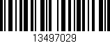 Código de barras (EAN, GTIN, SKU, ISBN): '13497029'