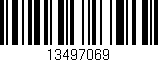Código de barras (EAN, GTIN, SKU, ISBN): '13497069'