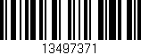 Código de barras (EAN, GTIN, SKU, ISBN): '13497371'