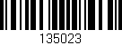 Código de barras (EAN, GTIN, SKU, ISBN): '135023'