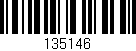 Código de barras (EAN, GTIN, SKU, ISBN): '135146'