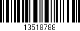 Código de barras (EAN, GTIN, SKU, ISBN): '13518788'