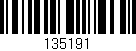 Código de barras (EAN, GTIN, SKU, ISBN): '135191'