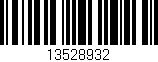 Código de barras (EAN, GTIN, SKU, ISBN): '13528932'