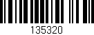 Código de barras (EAN, GTIN, SKU, ISBN): '135320'
