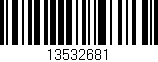 Código de barras (EAN, GTIN, SKU, ISBN): '13532681'