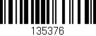 Código de barras (EAN, GTIN, SKU, ISBN): '135376'
