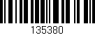 Código de barras (EAN, GTIN, SKU, ISBN): '135380'