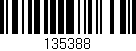 Código de barras (EAN, GTIN, SKU, ISBN): '135388'