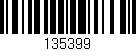 Código de barras (EAN, GTIN, SKU, ISBN): '135399'