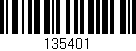 Código de barras (EAN, GTIN, SKU, ISBN): '135401'