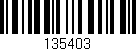 Código de barras (EAN, GTIN, SKU, ISBN): '135403'