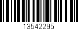 Código de barras (EAN, GTIN, SKU, ISBN): '13542295'