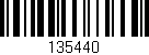 Código de barras (EAN, GTIN, SKU, ISBN): '135440'