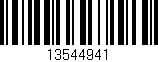Código de barras (EAN, GTIN, SKU, ISBN): '13544941'