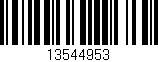 Código de barras (EAN, GTIN, SKU, ISBN): '13544953'