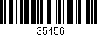 Código de barras (EAN, GTIN, SKU, ISBN): '135456'