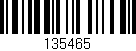 Código de barras (EAN, GTIN, SKU, ISBN): '135465'