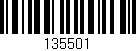Código de barras (EAN, GTIN, SKU, ISBN): '135501'