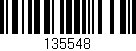 Código de barras (EAN, GTIN, SKU, ISBN): '135548'