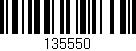 Código de barras (EAN, GTIN, SKU, ISBN): '135550'