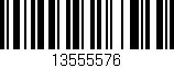 Código de barras (EAN, GTIN, SKU, ISBN): '13555576'