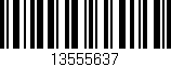 Código de barras (EAN, GTIN, SKU, ISBN): '13555637'