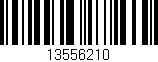 Código de barras (EAN, GTIN, SKU, ISBN): '13556210'