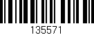 Código de barras (EAN, GTIN, SKU, ISBN): '135571'
