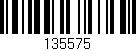 Código de barras (EAN, GTIN, SKU, ISBN): '135575'