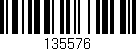 Código de barras (EAN, GTIN, SKU, ISBN): '135576'