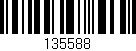 Código de barras (EAN, GTIN, SKU, ISBN): '135588'