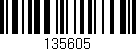 Código de barras (EAN, GTIN, SKU, ISBN): '135605'