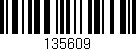 Código de barras (EAN, GTIN, SKU, ISBN): '135609'