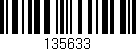 Código de barras (EAN, GTIN, SKU, ISBN): '135633'