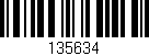 Código de barras (EAN, GTIN, SKU, ISBN): '135634'